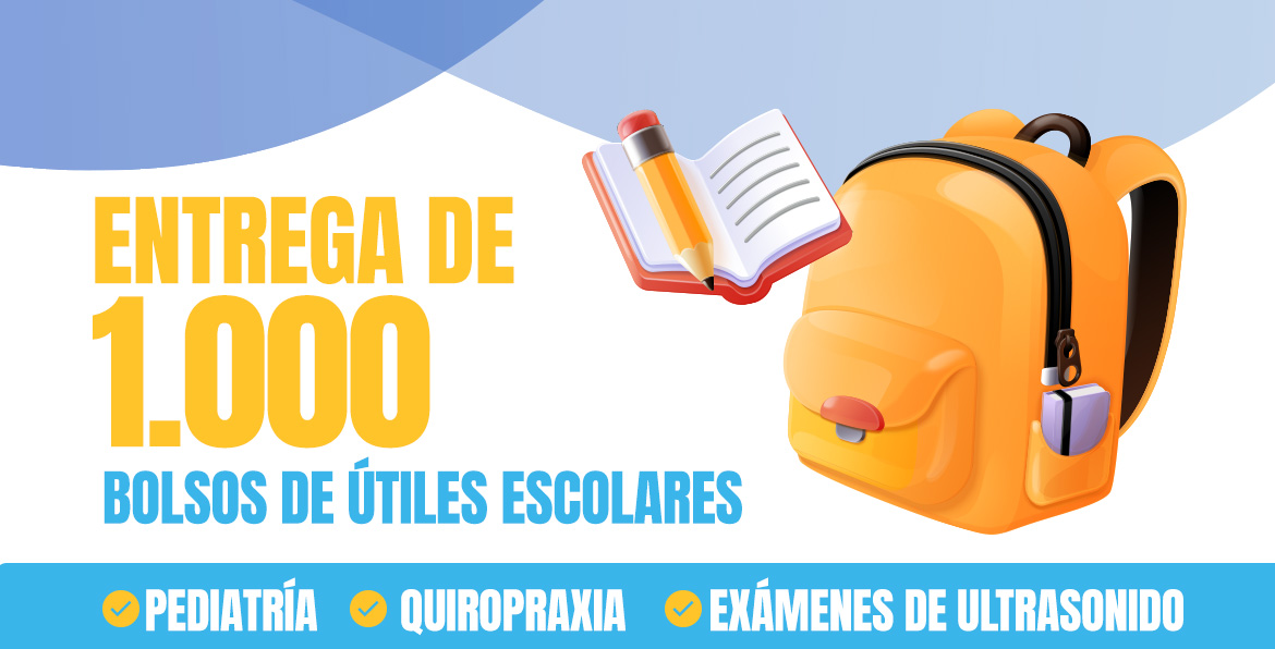 Entrega de 1.000 Bolsos con �tiles Escolares