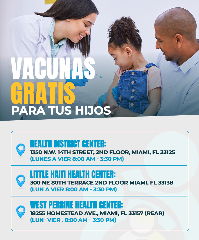 Doctora administra vacunas gratis a ni�a para el regreso a clases en la Florida